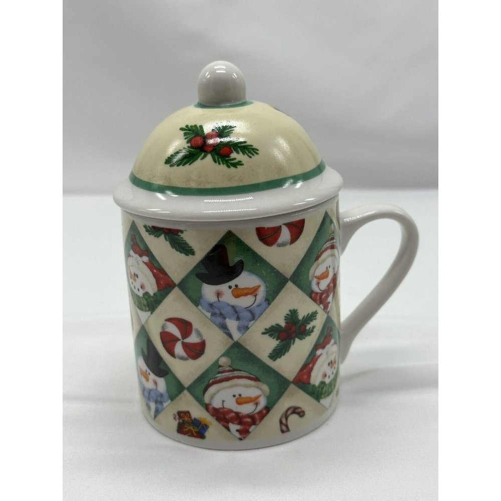 MSI Christmas mug with lid